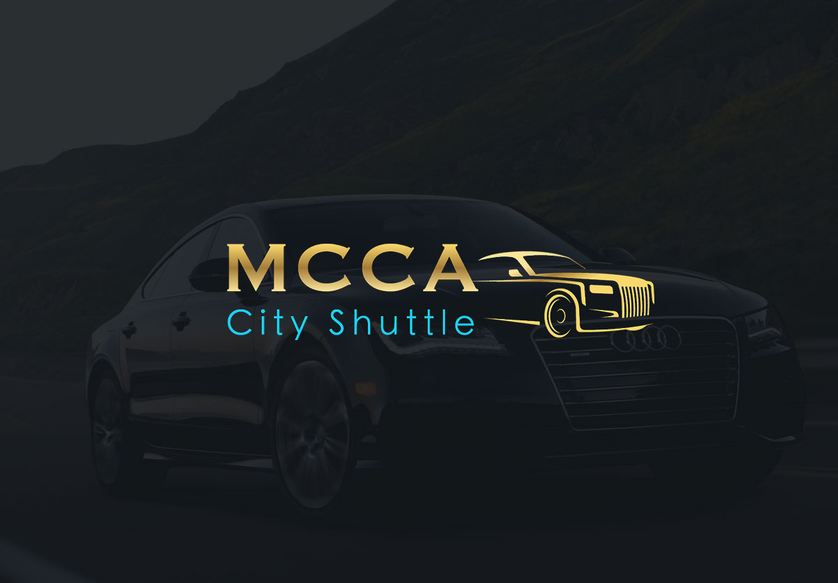 Presentation website for a company's exclusive transport and airport transfer services - MCCA City Shuttle